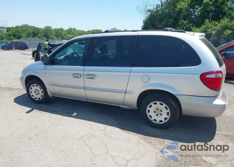 2001 Chrysler Town & Country Lx z USA, uszkodzony, nr VIN 2C4GP44G91R163410